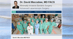 Desktop Screenshot of davidmaccabeemd.com